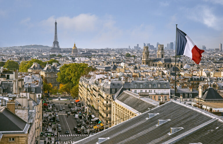 Panoramic view of France