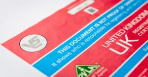 V5C vehicle registration document