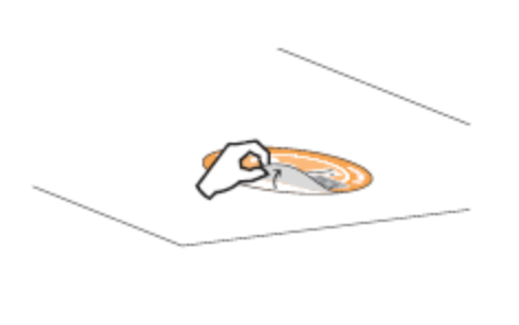 Peel off the certificate in order to attach the crit air sticker